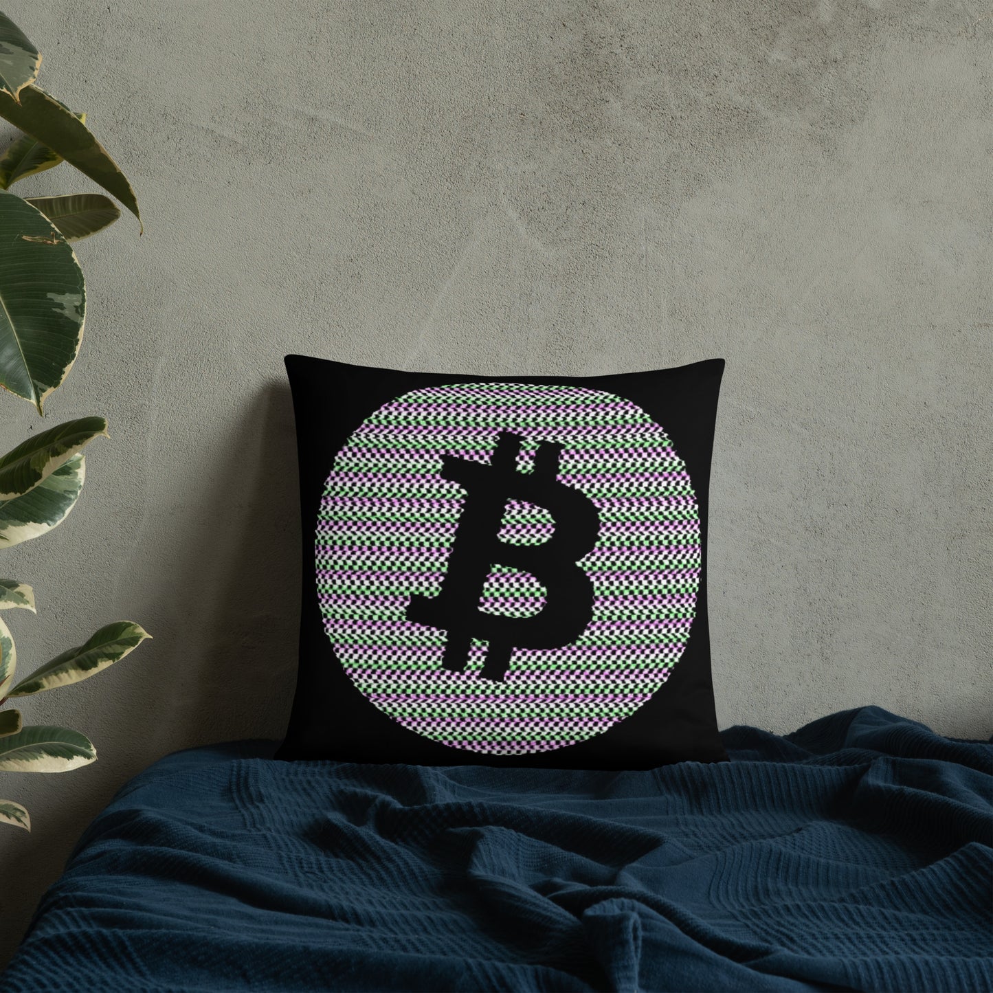 Bitcoin Pillow BTC6