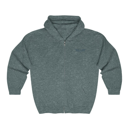 B-Bat Heavy Blend™ Full Zip Hooded Sweatshirt