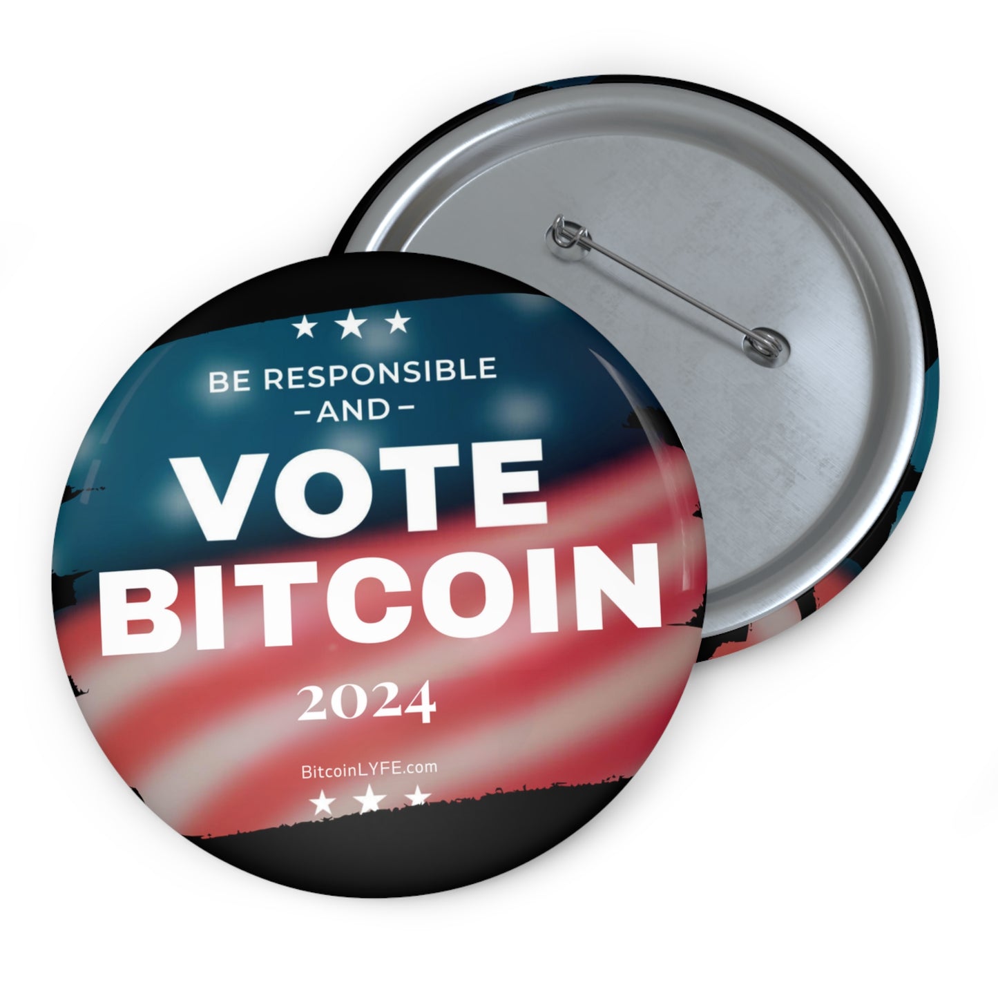 Vote - Responsibility Pin Buttons