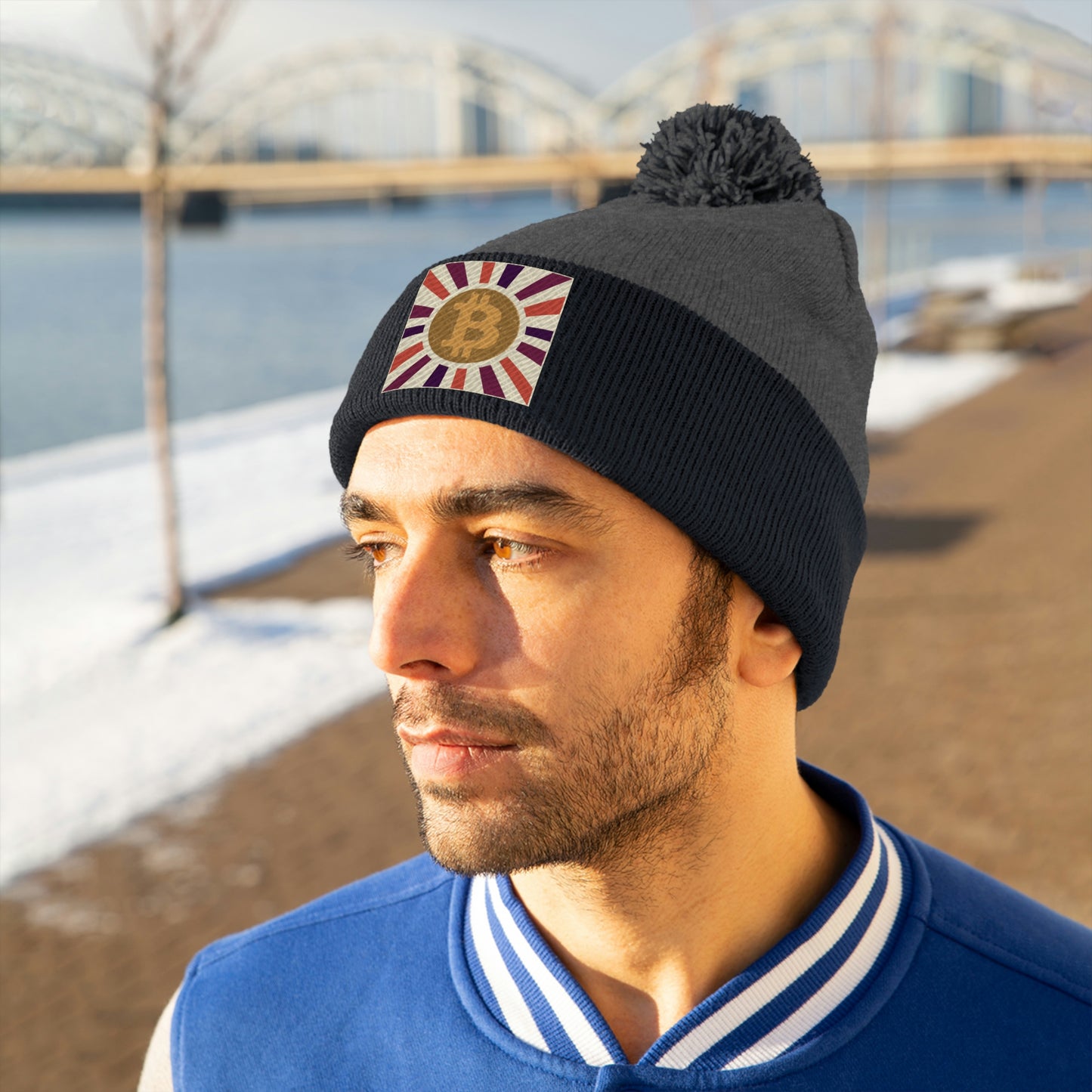 bTC sUN Ten Pom Pom Beanie