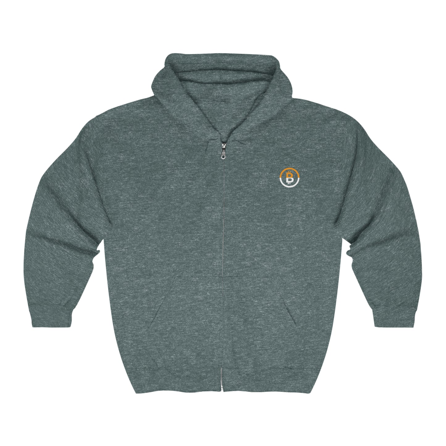 Dual B2 Heavy Blend™ Full Zip Hooded Sweatshirt