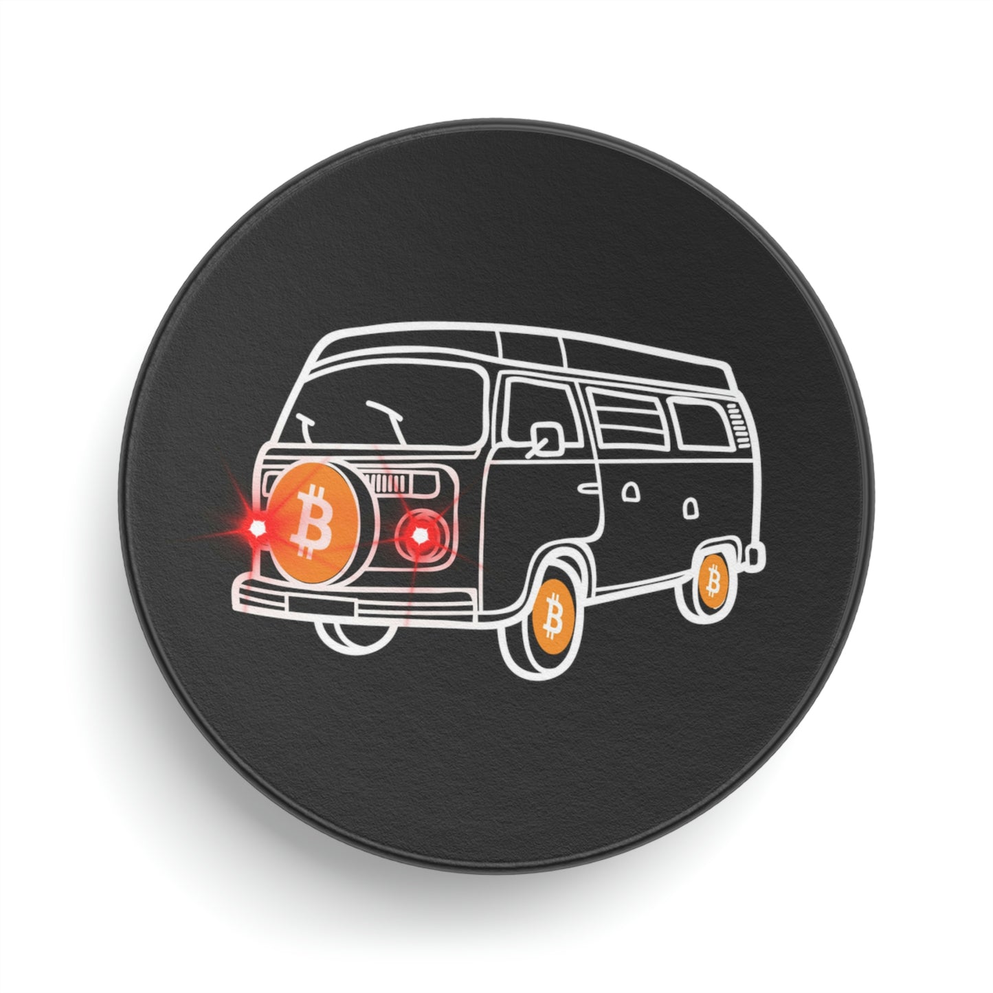 BW Van Hockey Puck