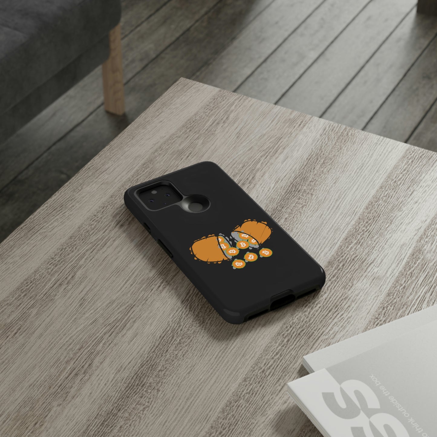 Tough Phone Case - Orange Pill #1