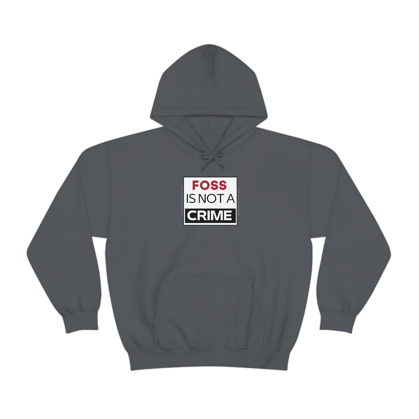 FOSS is Not a Crime Hooded Sweatshirt