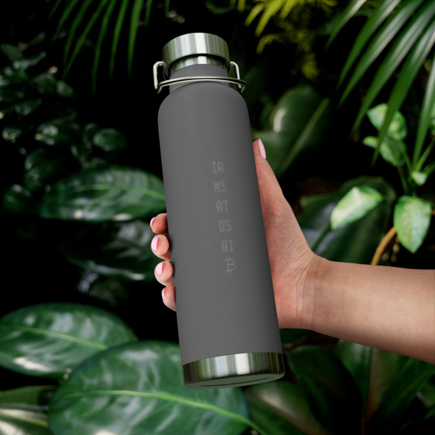 I Am Satoshi 22oz Vacuum Insulated Bottle - Seven