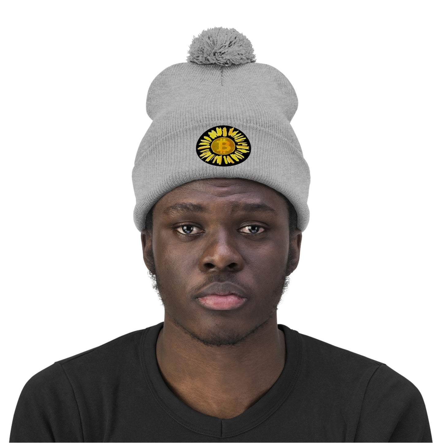 bTC sUN Eight Pom Pom Beanie