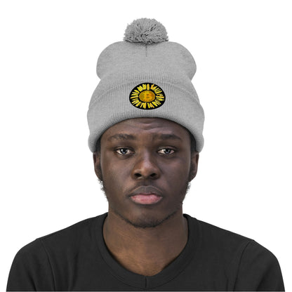 bTC sUN Eight Pom Pom Beanie