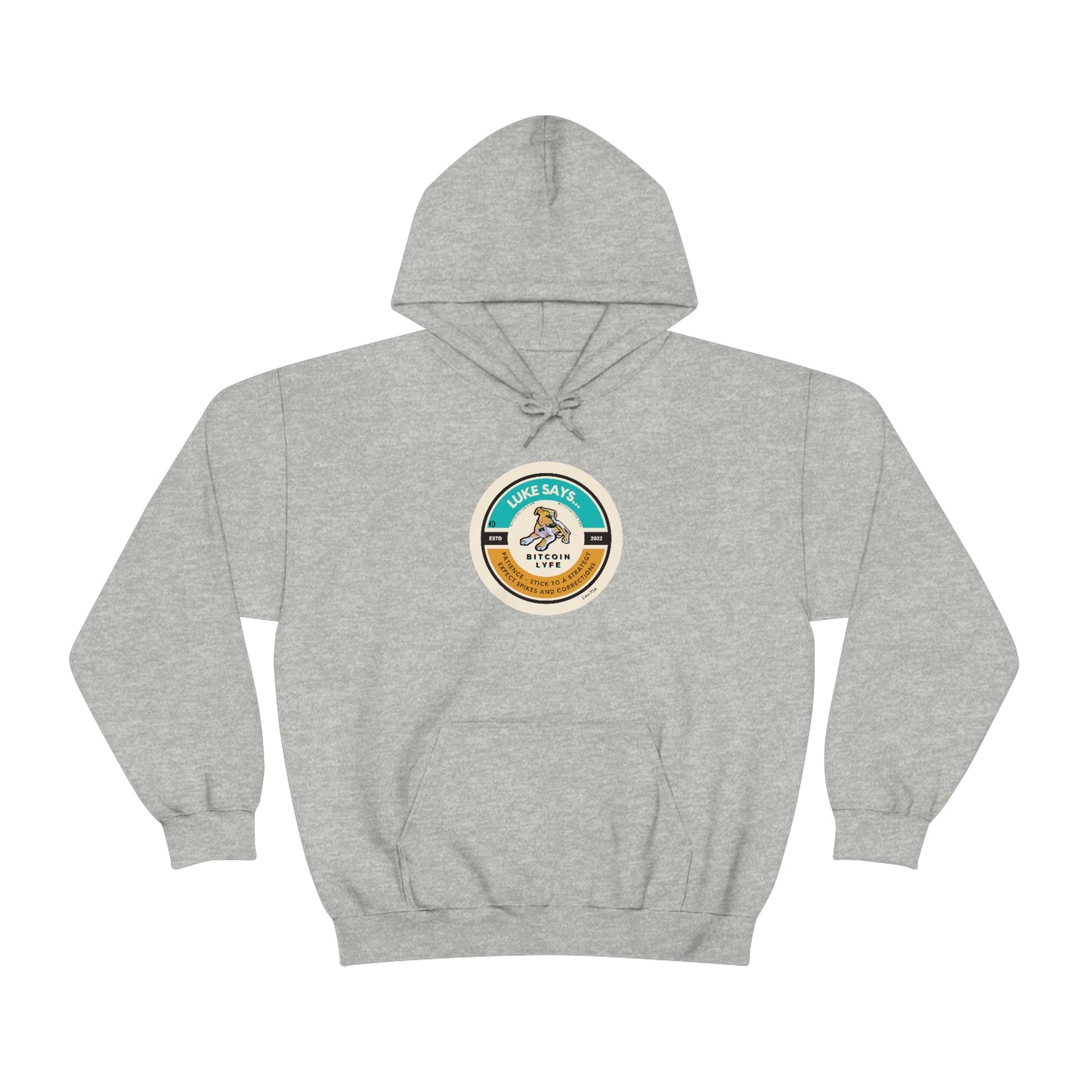 Luke PSA, Patience Hooded Sweatshirt