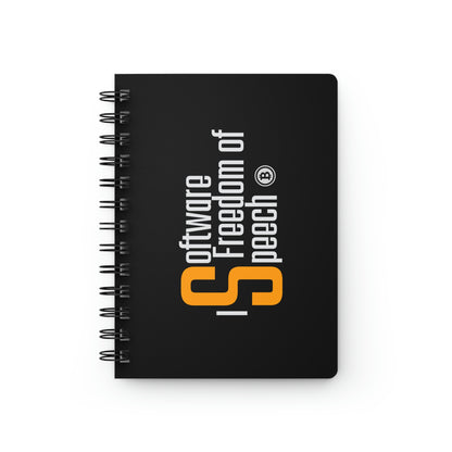 Bitcoin LYFE Spiral Bound Journal, SW Free Speech