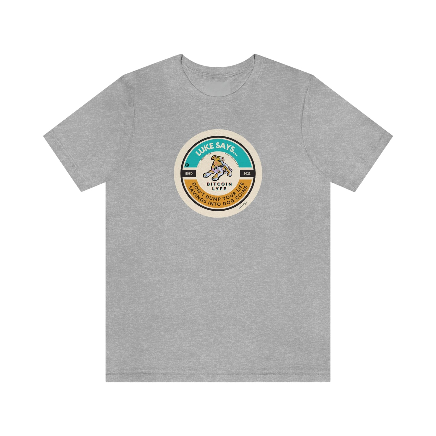 Luke PSA, Dog Coins Short Sleeve Tee