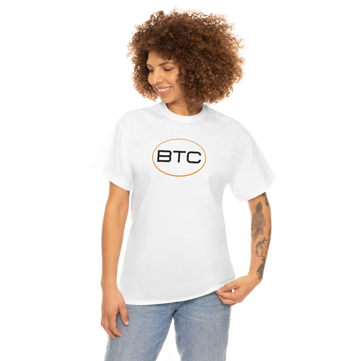 BTC Oval #1 Cotton T-Shirt