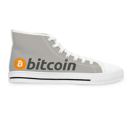 Bitcoin Women's High Top Sneakers, BTC1