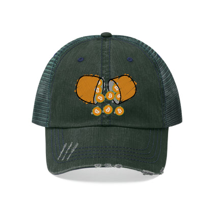 Orange Pill #1 Trucker Hat