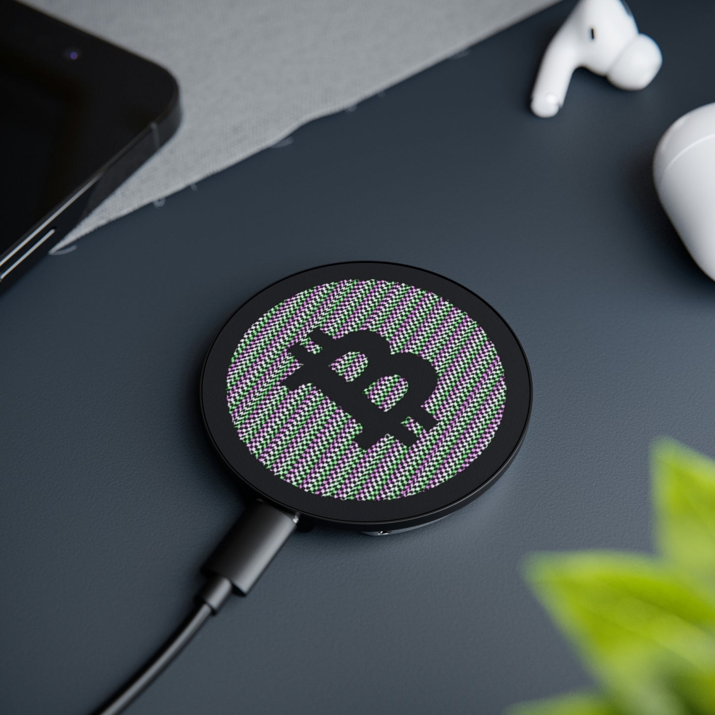 Bitcoin Magnetic Induction Charger, BTC6