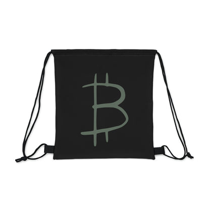 Bitcoin Outdoor Drawstring Bag, BTC8