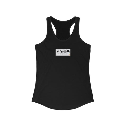 Women's I am Satoshi Racerback Tank - Two