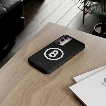 Bitcoin Tough Phone Case, BTC4