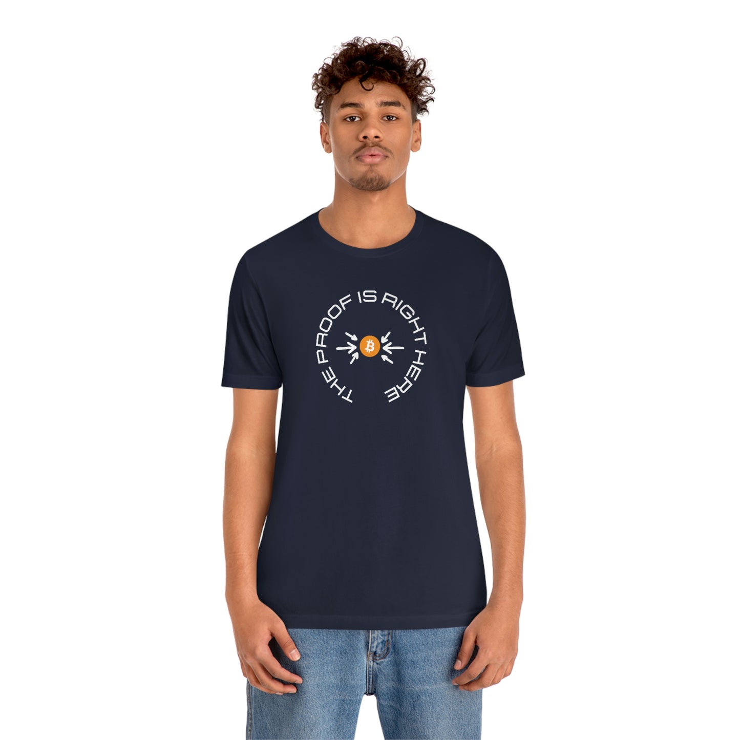 BTC Proof Right Here #5 T-Shirt