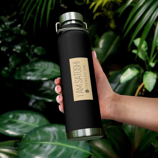 I Am Satoshi 22oz Vacuum Insulated Bottle - Four