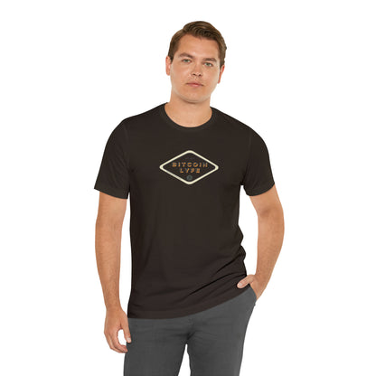 Bitcoin LYFE (Transparent) Short Sleeve T-Shirt