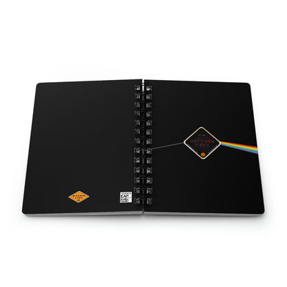 Bitcoin LYFE Spiral Bound Journal, Prism