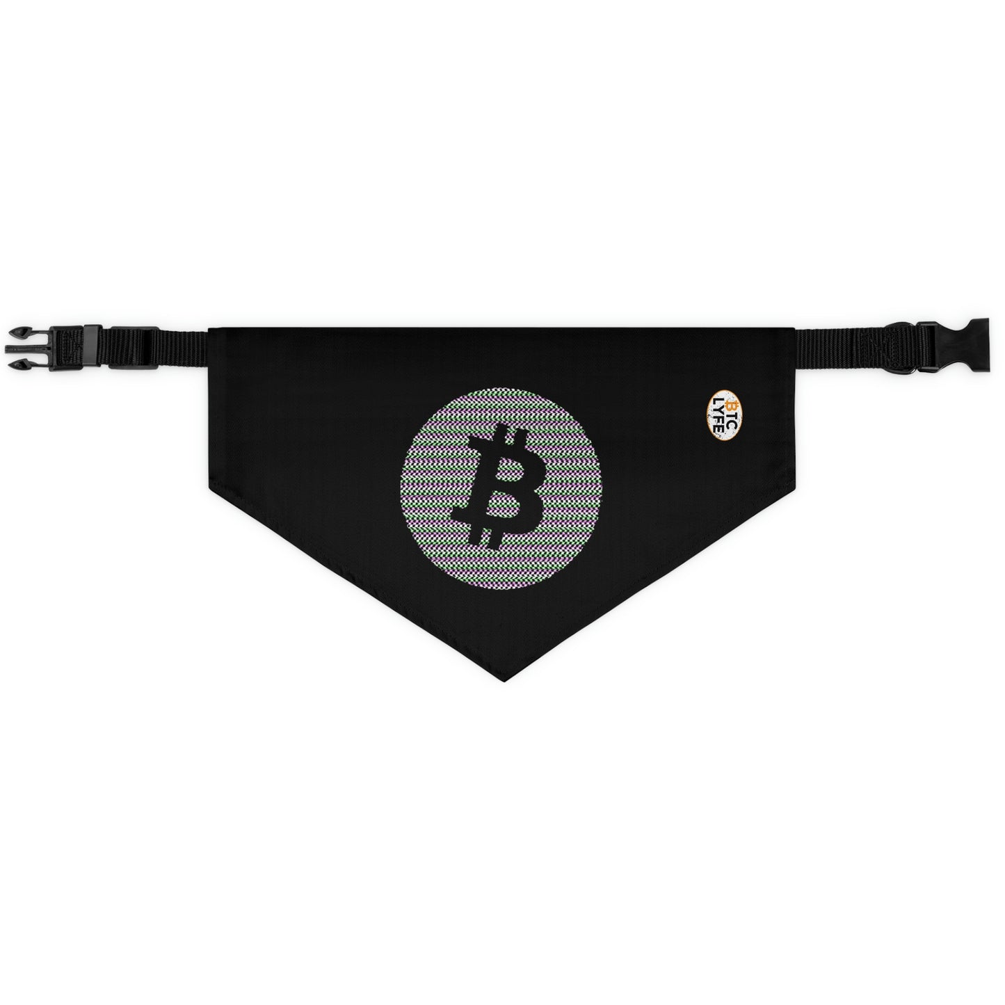 Bitcoin Pet Bandana Collar, BTC6