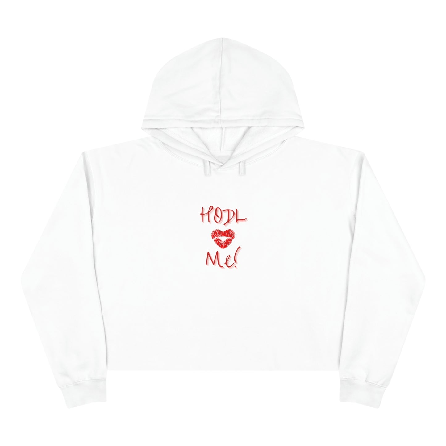 HODL Me Women's Crop Hoodie