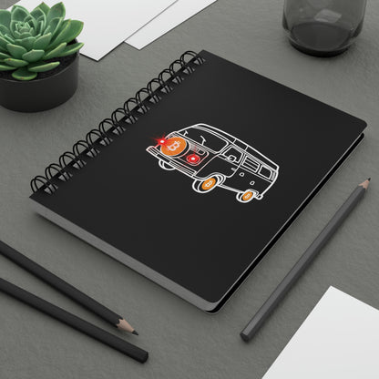 BW Van Spiral Bound Journal