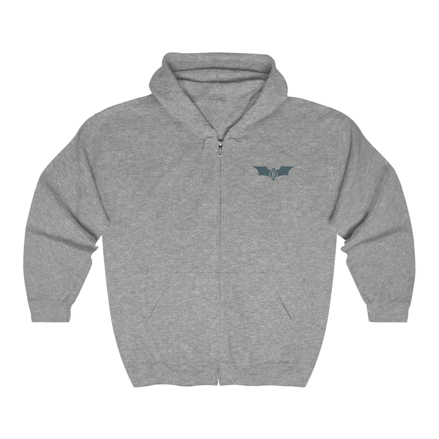 B-Bat Heavy Blend™ Full Zip Hooded Sweatshirt