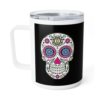 Día de los Muertos BTC 10oz Insulated Coffee Mug, Once