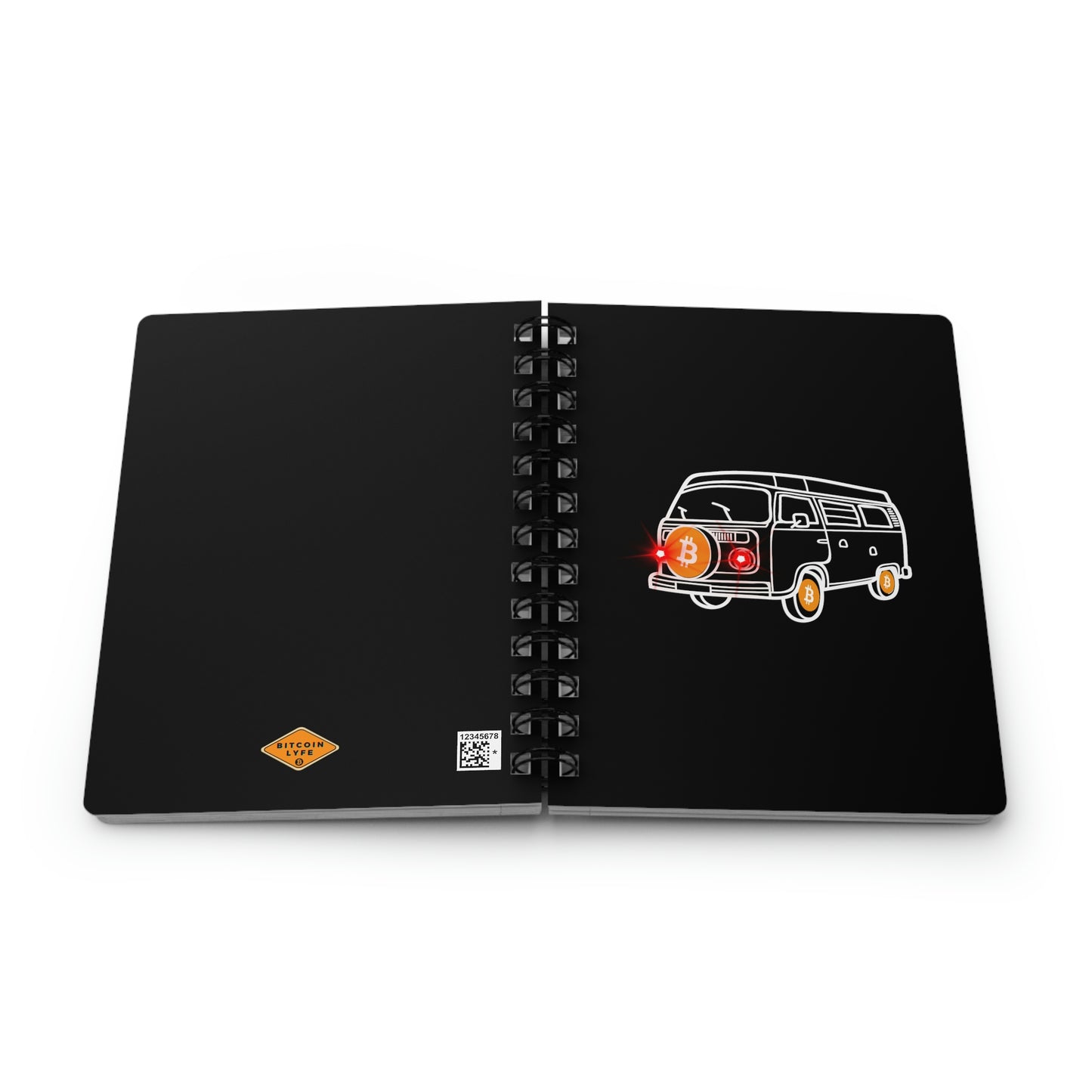 BW Van Spiral Bound Journal