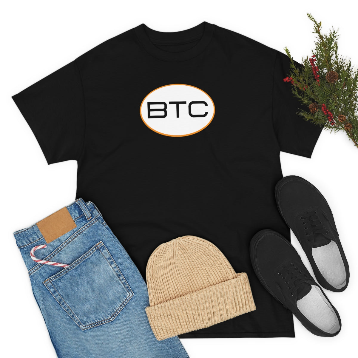 BTC Oval #1 Cotton T-Shirt