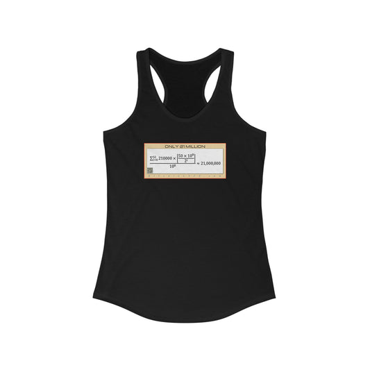 Bitcoin LYFE 21M Racerback Tank