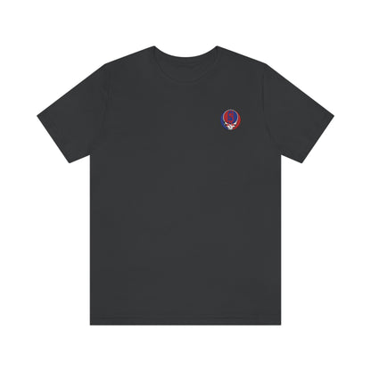 Grateful B Short Sleeve T-Shirt (Upper Left Subtle)