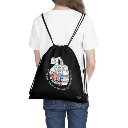 Vote - Candidates Outdoor Drawstring Bag