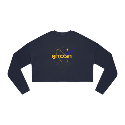 B in Space2 Women's Cropped Sweatshirt