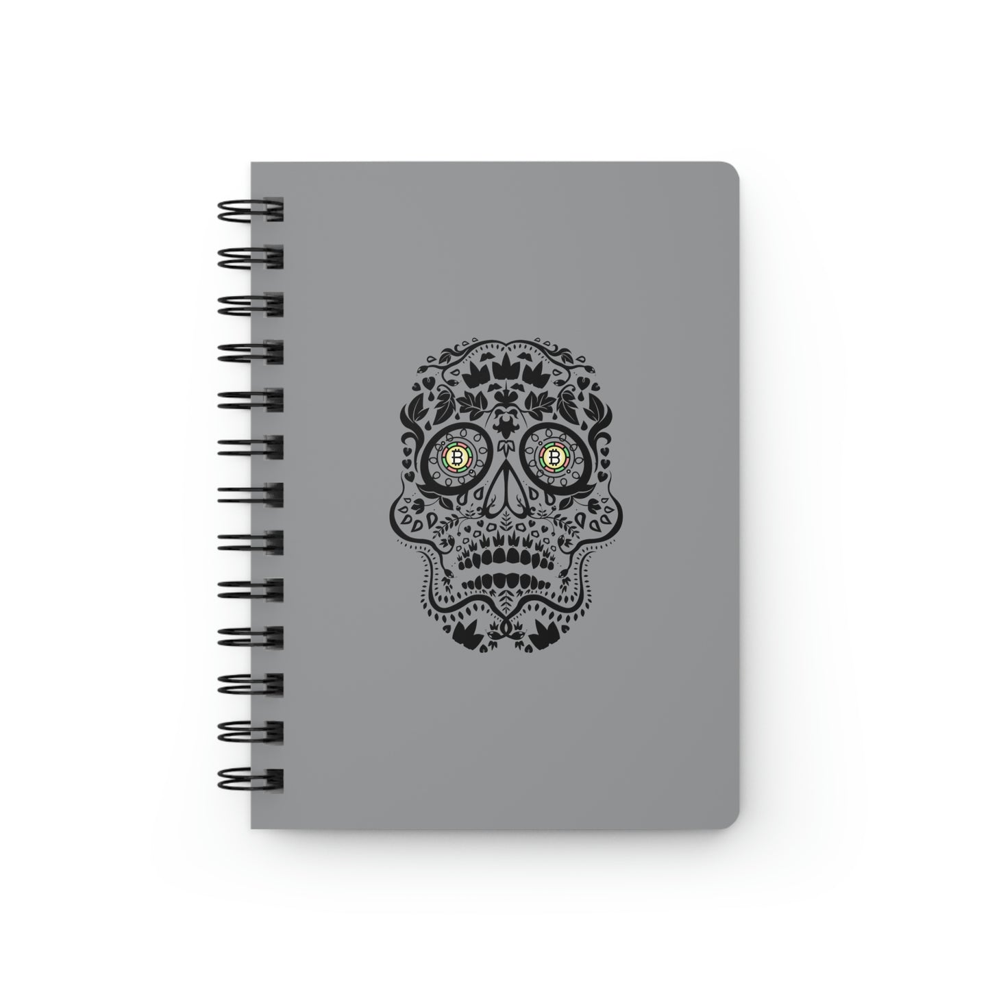 Día de los Muertos BTC Spiral Bound Journal, Uno