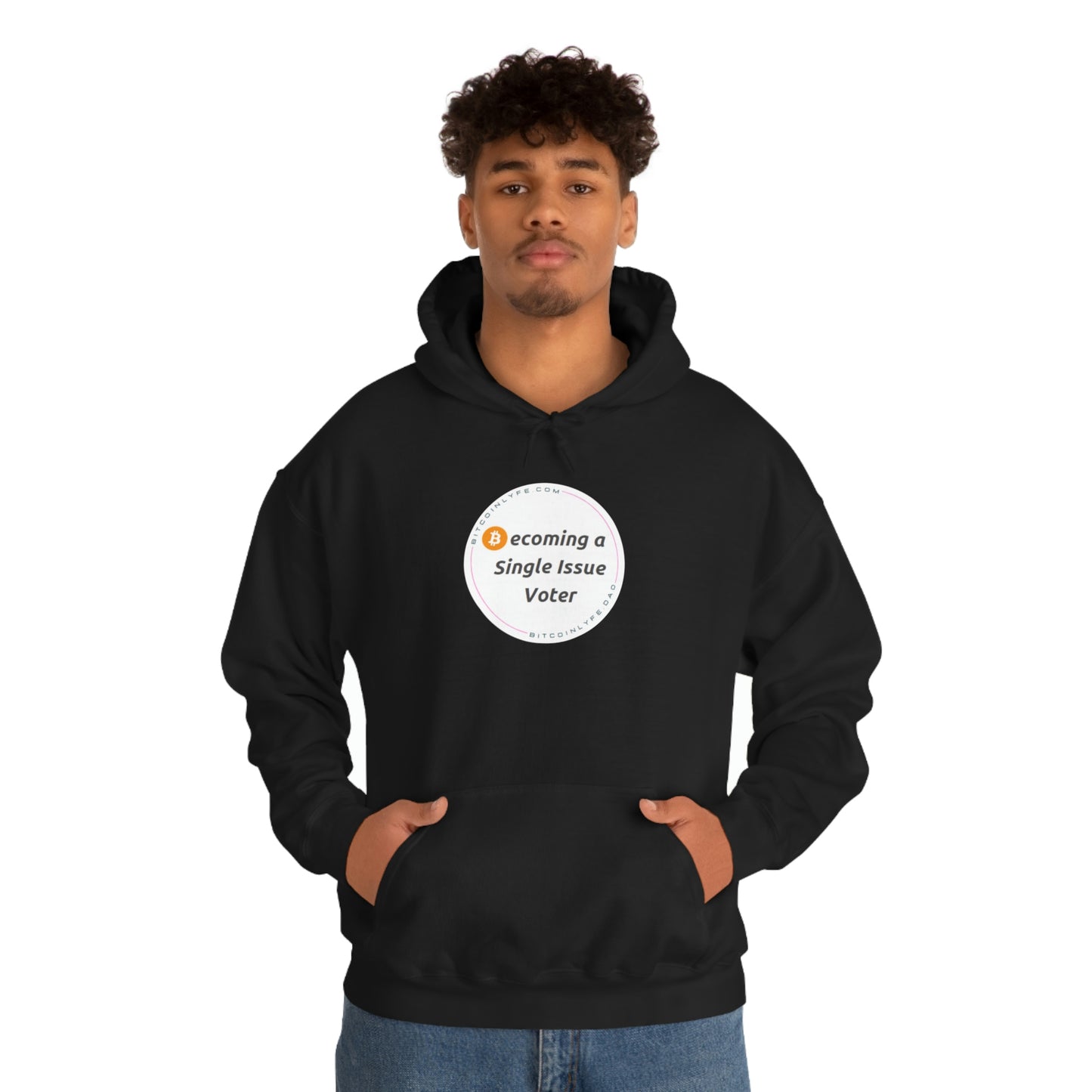 Becoming a Single Issue Voter Hooded Sweatshirt 1