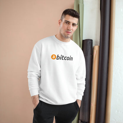 Bitcoin Champion Sweatshirt, BTC1 Horizontal