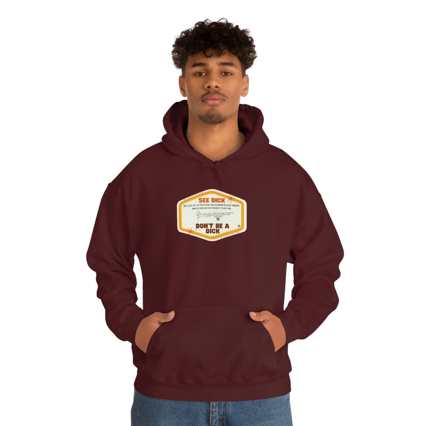 Crypto Dick Hoodie, Seed Phrase