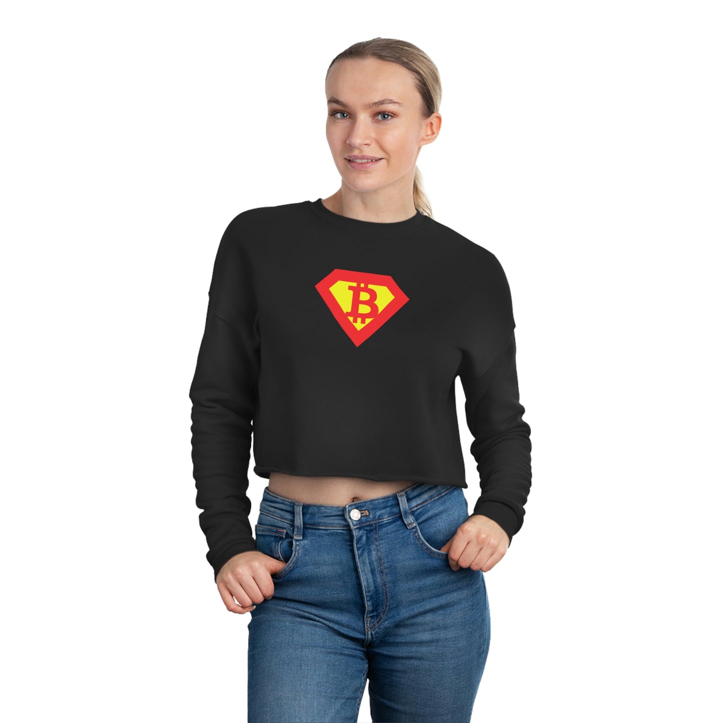 Super B Women's Cropped Sweatshirt