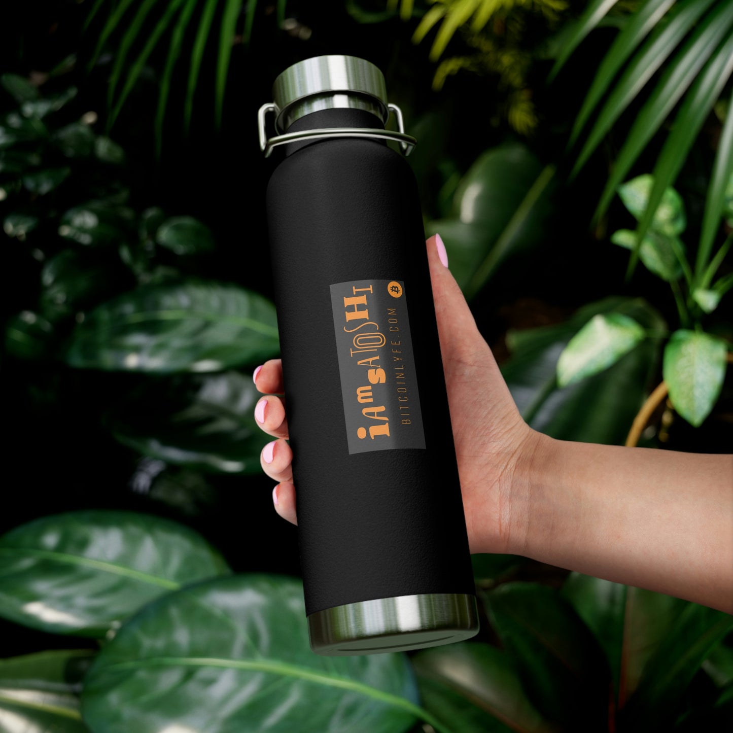 I Am Satoshi 22oz Vacuum Insulated Bottle - One