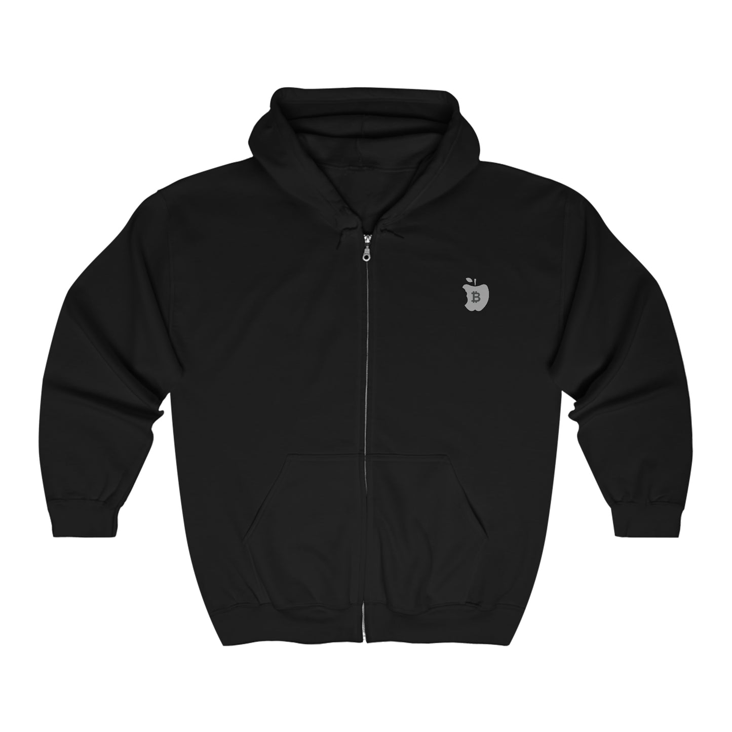 The B Apple Heavy Blend™ Full Zip Hooded Sweatshirt