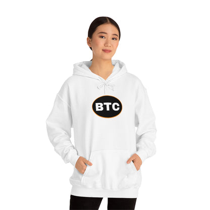 Bitcoin Oval #2 Hoodie, Blackout Version