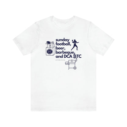 DCA BTC and BBQ T-Shirt, Light