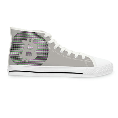 Bitcoin Women's High Top Sneakers, BTC6