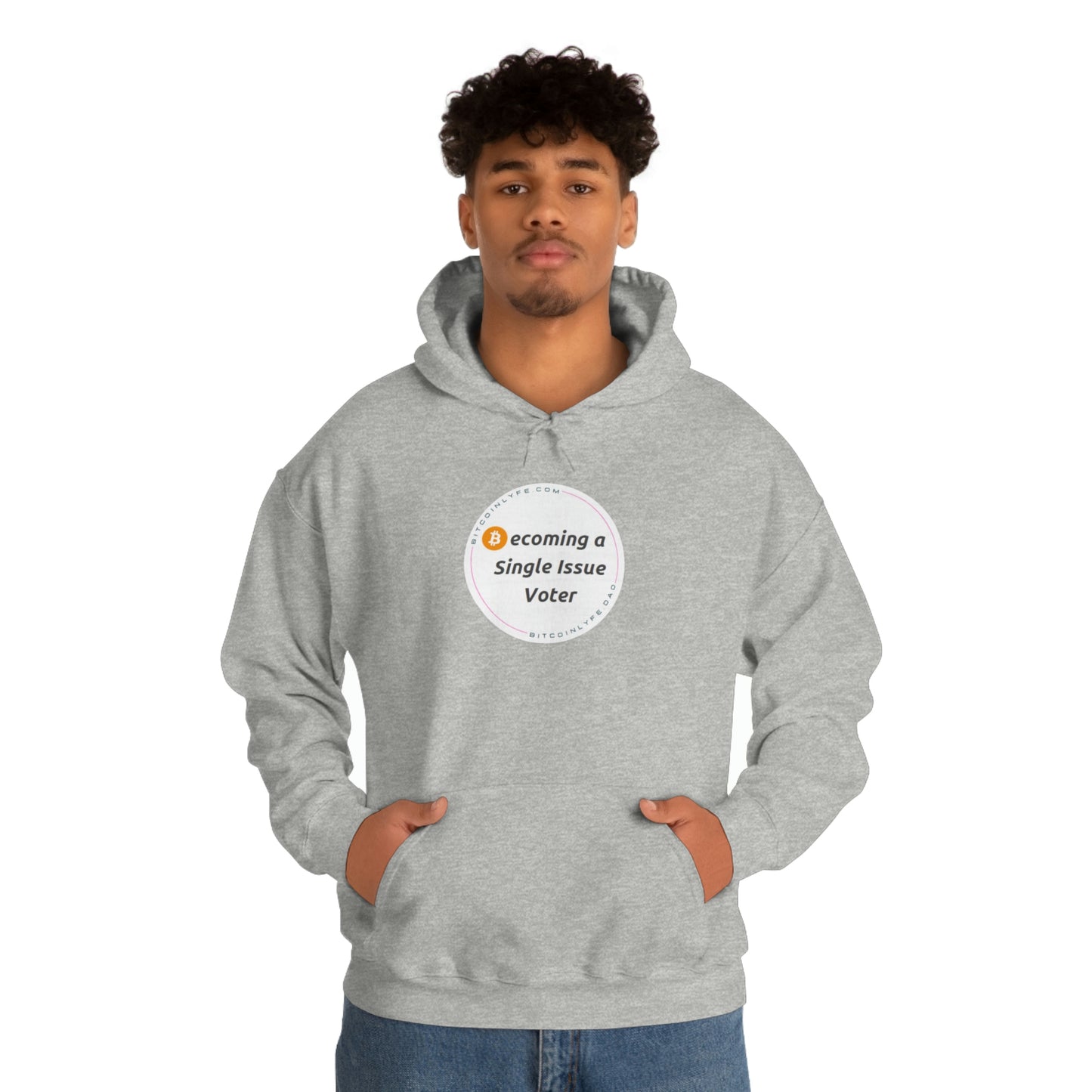 Becoming a Single Issue Voter Hooded Sweatshirt 1