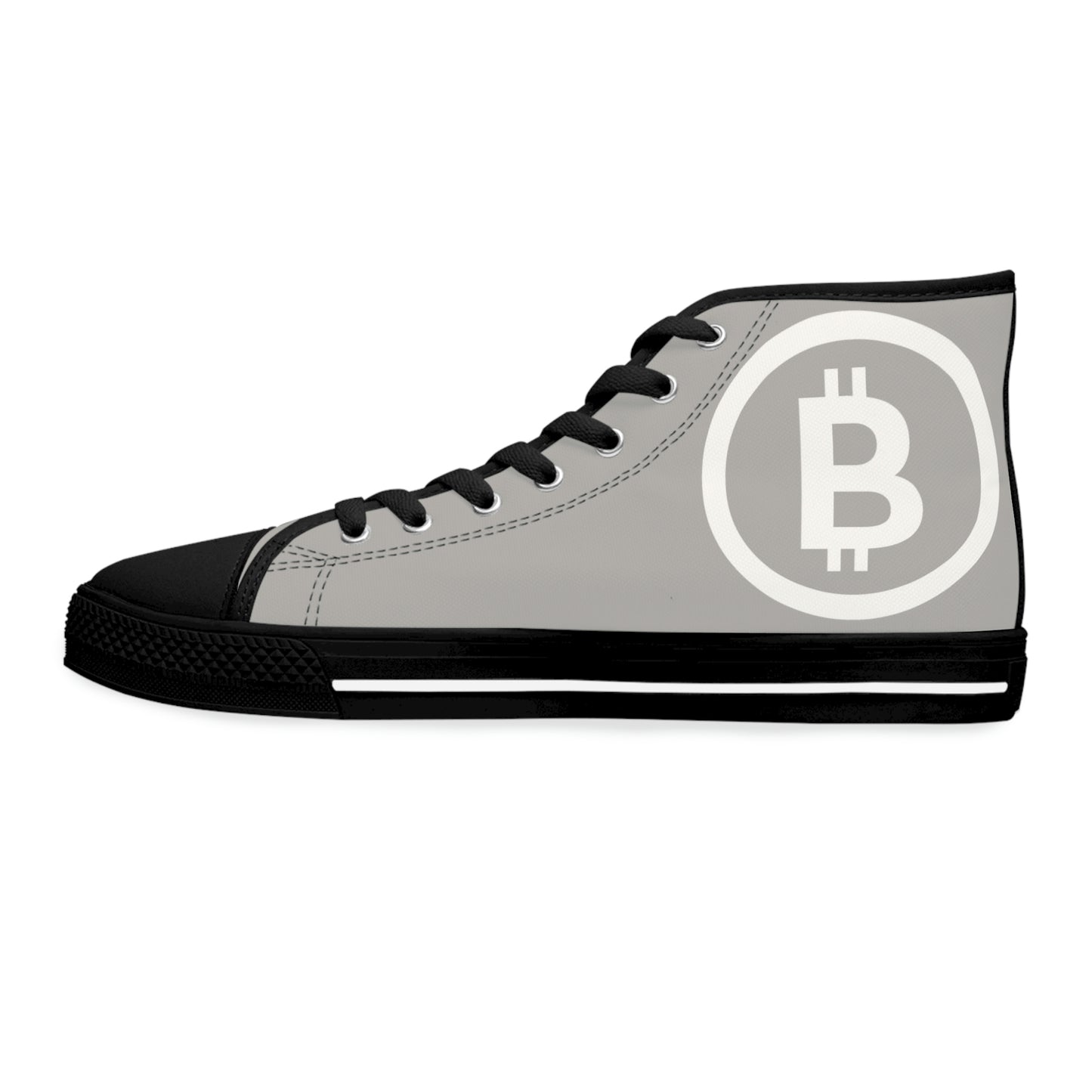 Bitcoin Women's High Top Sneakers, BTC4