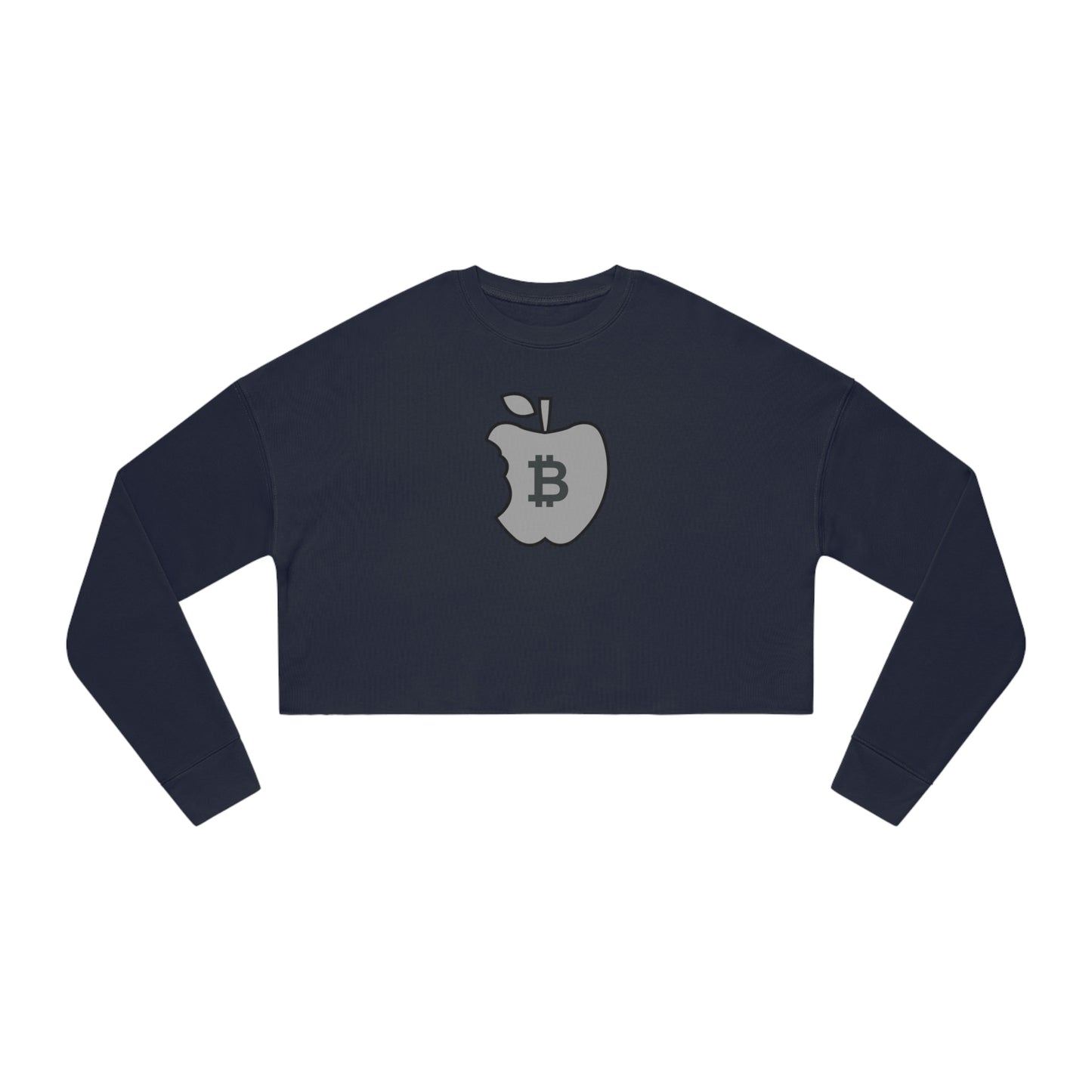 The B Apple Women's Cropped Sweatshirt