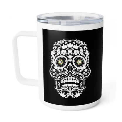 Día de los Muertos BTC 10oz Insulated Coffee Mug, Dos